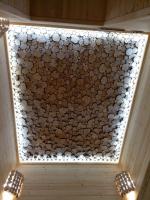 Продажа панно для бани и сауны 1000х1000 "можжевельник" 3d, шлиф., кв.м. в Нижнем Тагиле  в интернет-магазине Vseizdereva