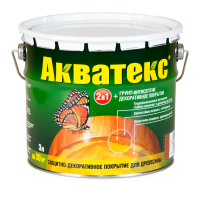 Продажа пропитка защитно-декор. "акватекс" белый 3 л (-10°c) в Нижнем Тагиле  в интернет-магазине Vseizdereva