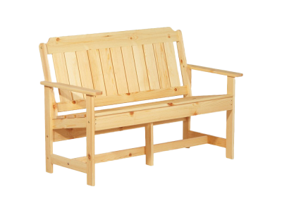 Продаем скамейка садовая со спинкой (лиственница) 1375х550х920 "дачная" в Нижнем Тагиле по доступным ценам.