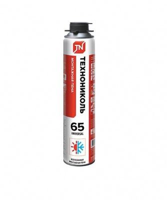 Продаем пена монтажная профессиональная технониколь 65 universal всесезонная //12 (-20°c) в Нижнем Тагиле по доступным ценам.