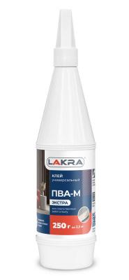 Продаем клей пва-м универсальный "лакра экстра" 250г (+5°c) в Нижнем Тагиле по доступным ценам.