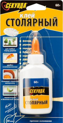 Продаем клей пва столярный "секунда" 60г (-10°c) в Нижнем Тагиле по доступным ценам.